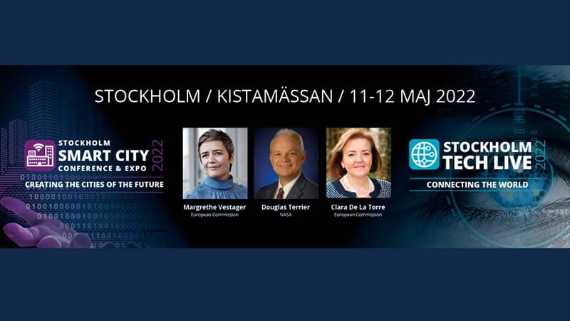 Välkommen till Stockholm TECH Live / Stockholm Smart City Conference & Expo.
