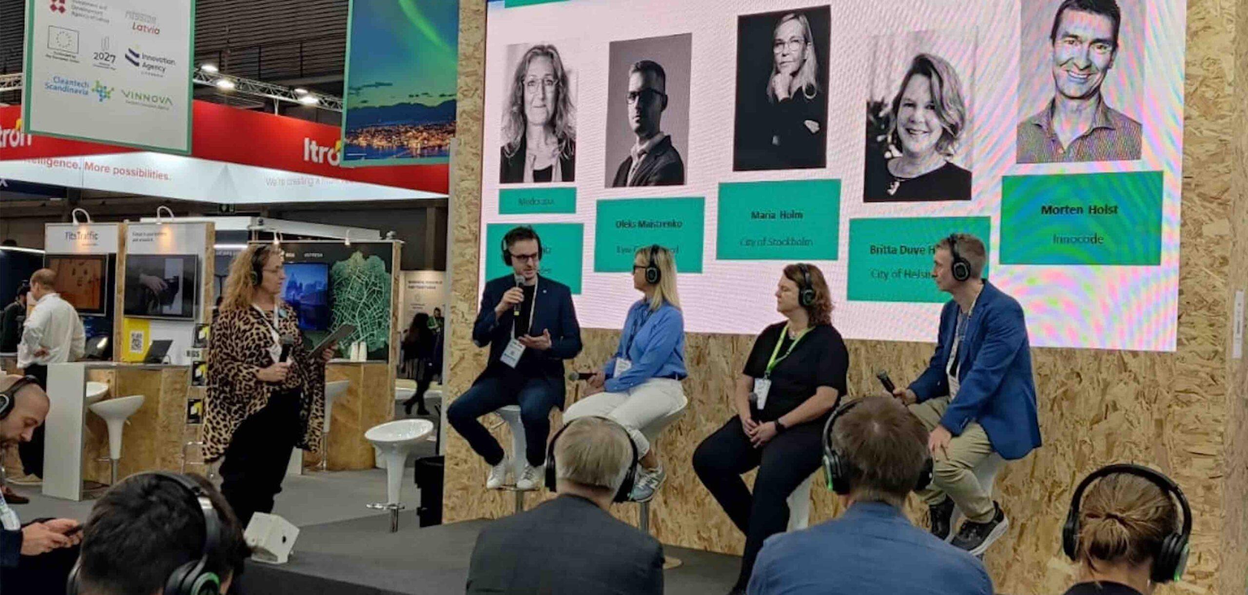 Paneldeltagare.