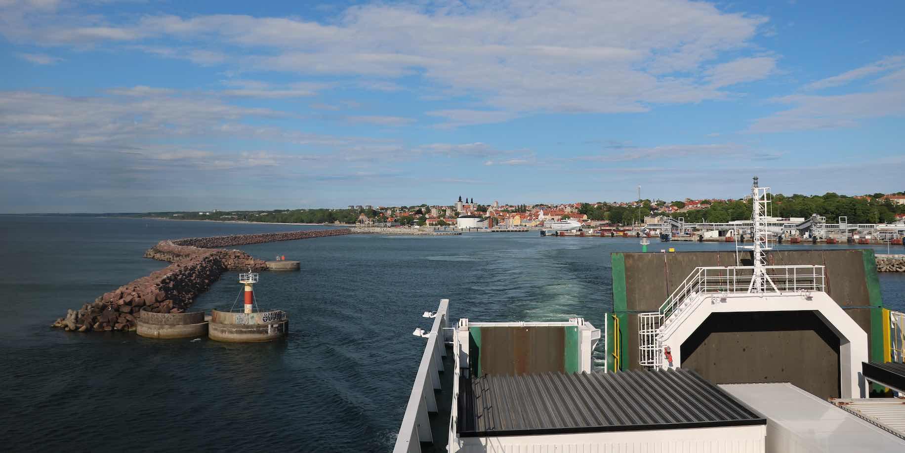 Färja från Gotland