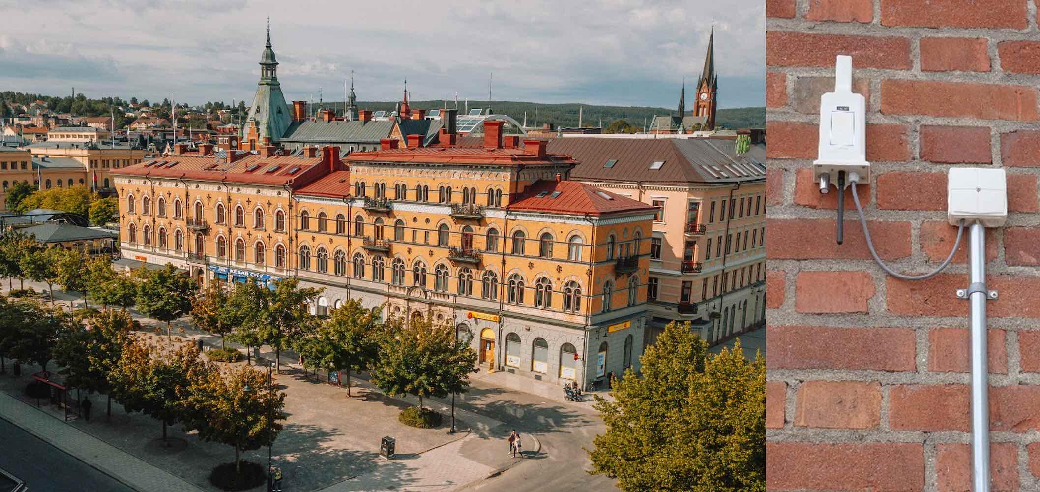 Esplanaden Sundsvall sensor foto Sundsvalls kommun