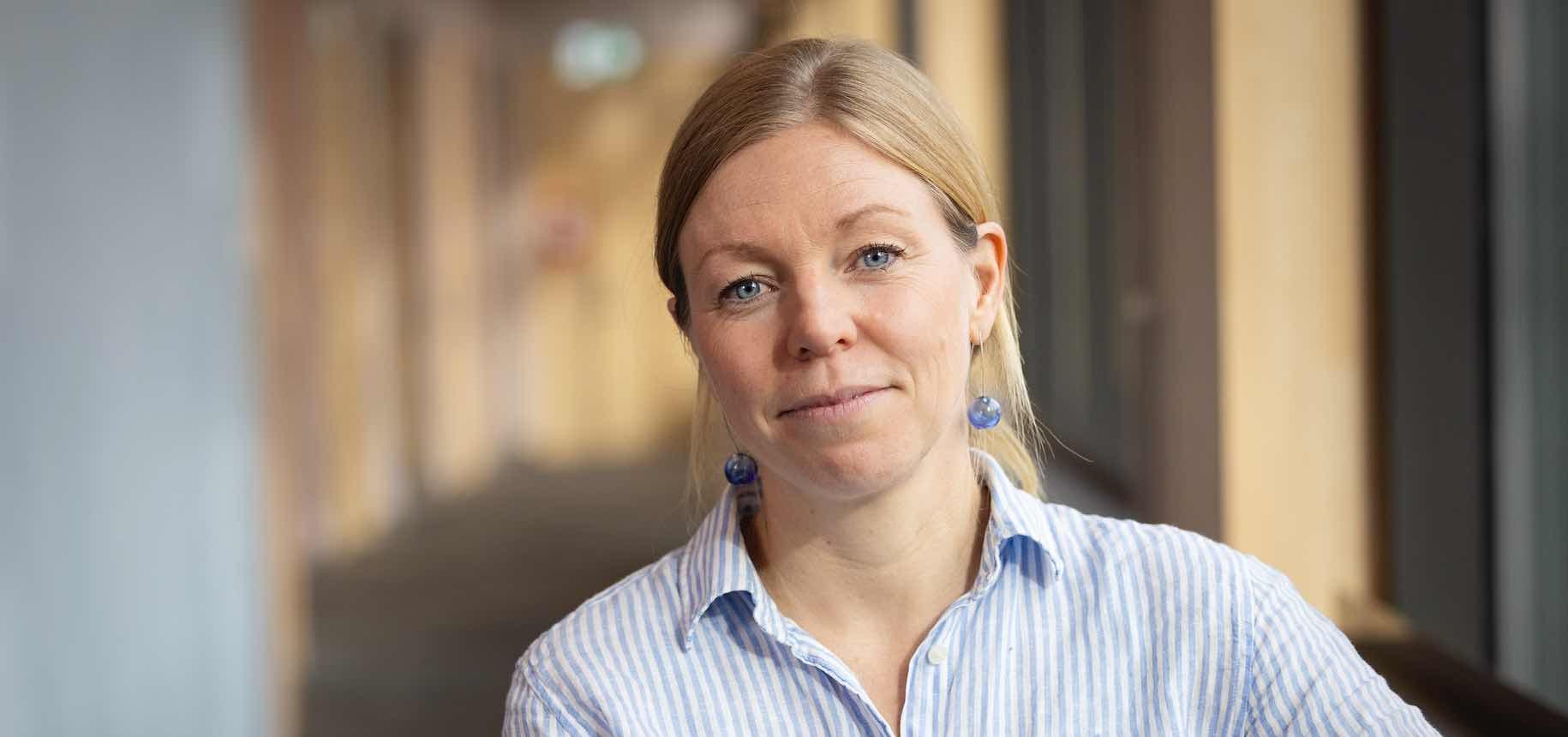 Närbild på Karin Önneby.